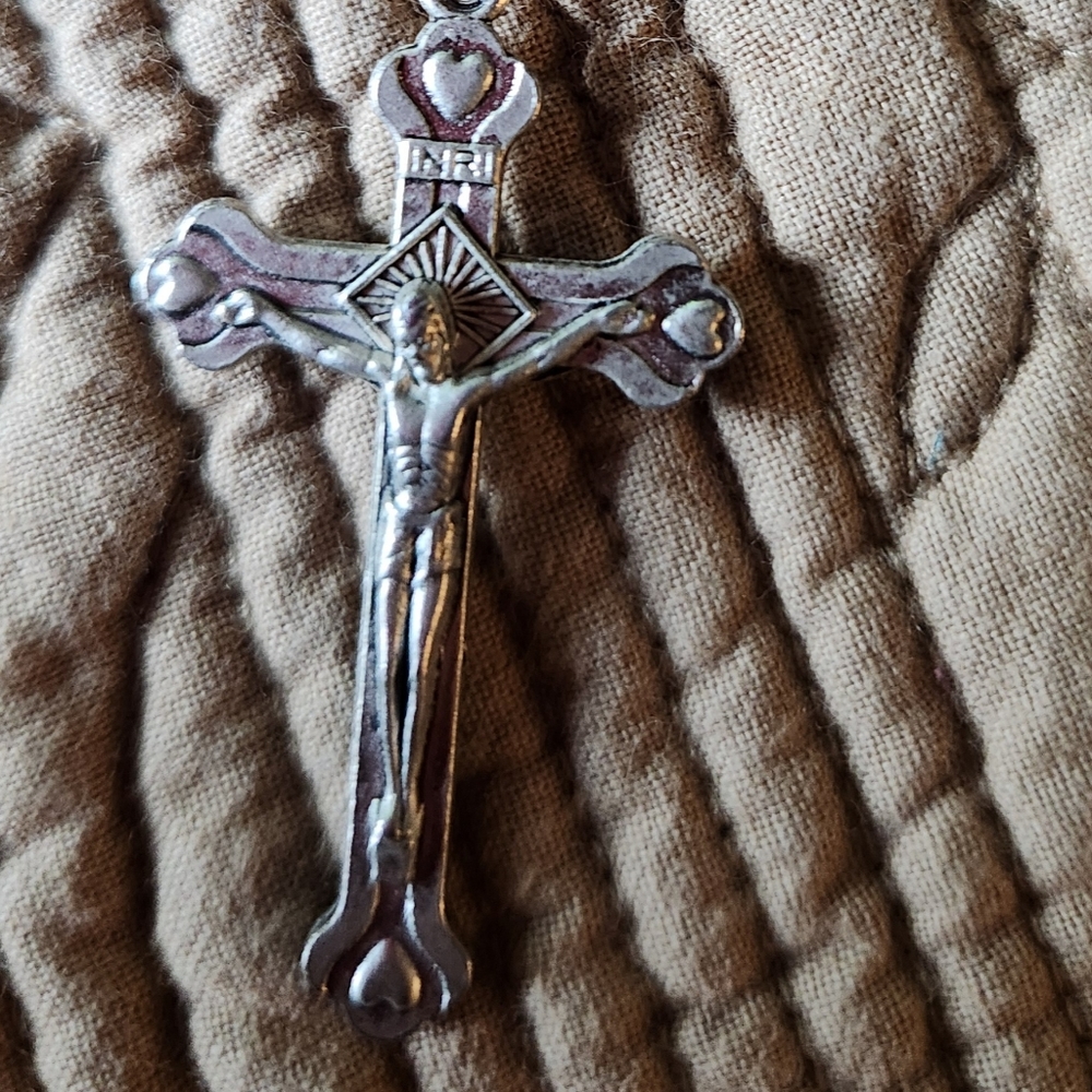 Olive wood rosary. New never used. No tags